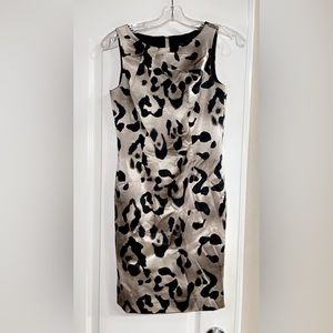 Ann Taylor Leopard print dress
